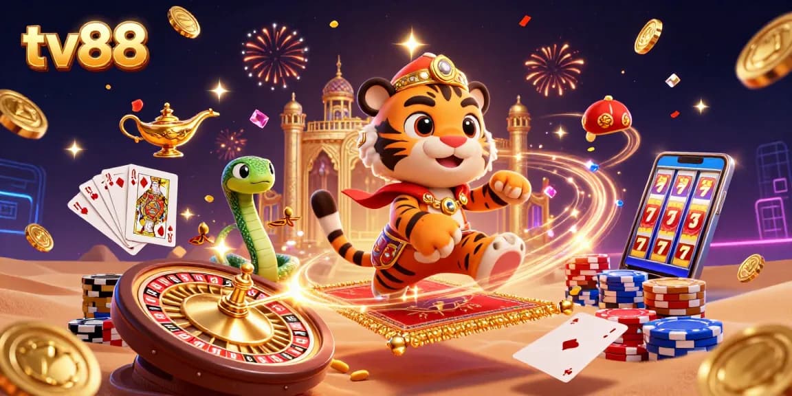 Experience fun and excitement with tv88's vibrant casino gaming scene packed with jackpot wins.