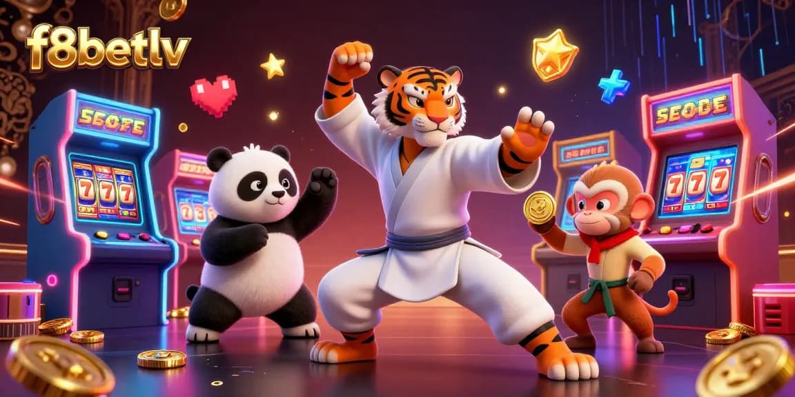 Experience thrilling gaming at f8betlv with dynamic 3D characters showcasing casino excitement and fun.
