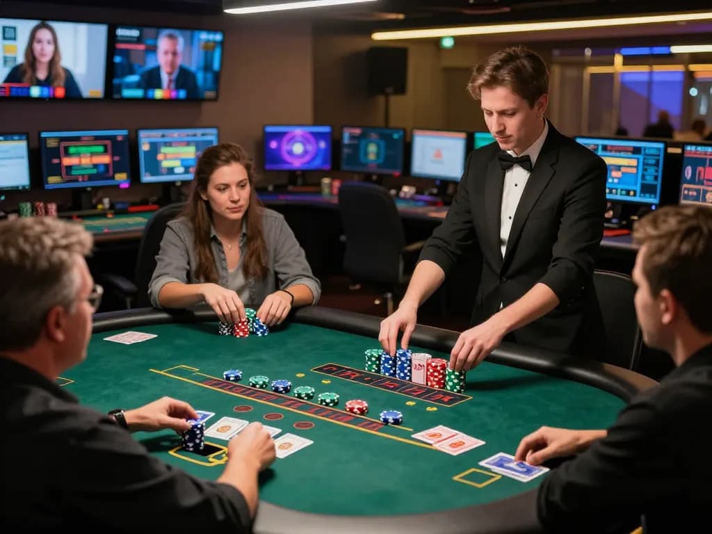 pemain rokok 88 terlibat dalam permainan blackjack online yang menarik dengan antarmuka digital
