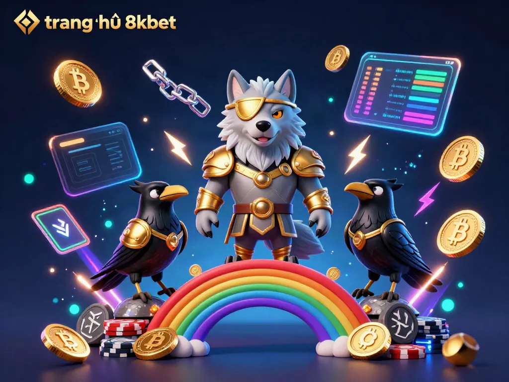 Experience the vibrant action at trang chủ 8xbet with mythical Norse characters and crypto details.