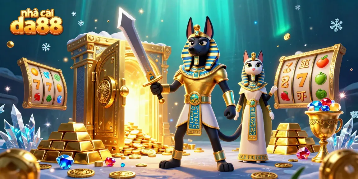 Play exciting games at nhà cái da88 with ancient Egyptian themes, treasures, and dynamic slot elements.