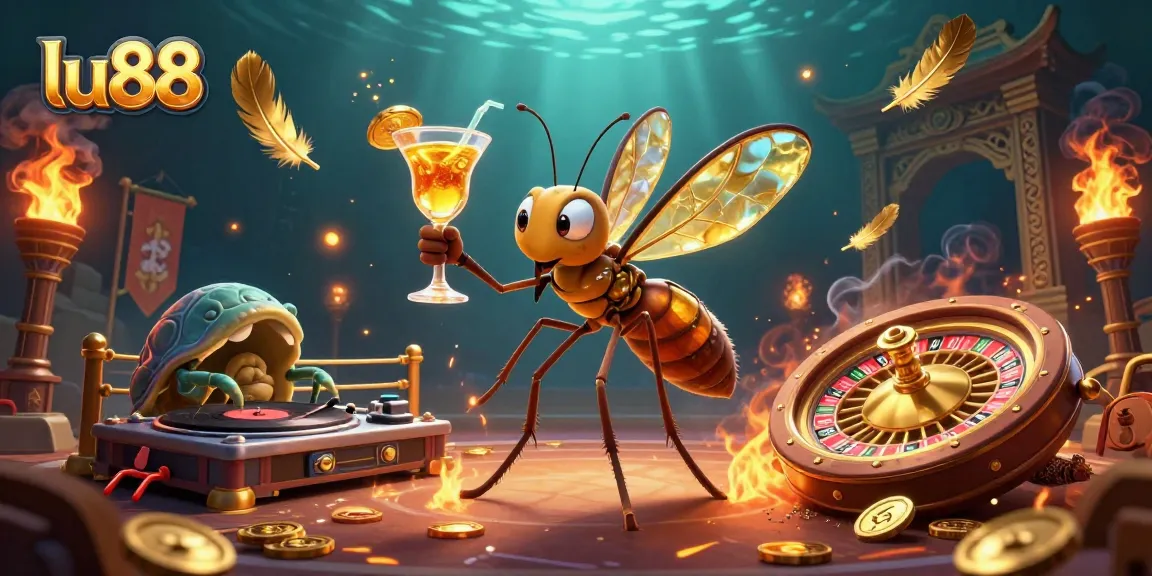 Experience thrilling gameplay at lu88 casino with animated characters and vibrant elements.