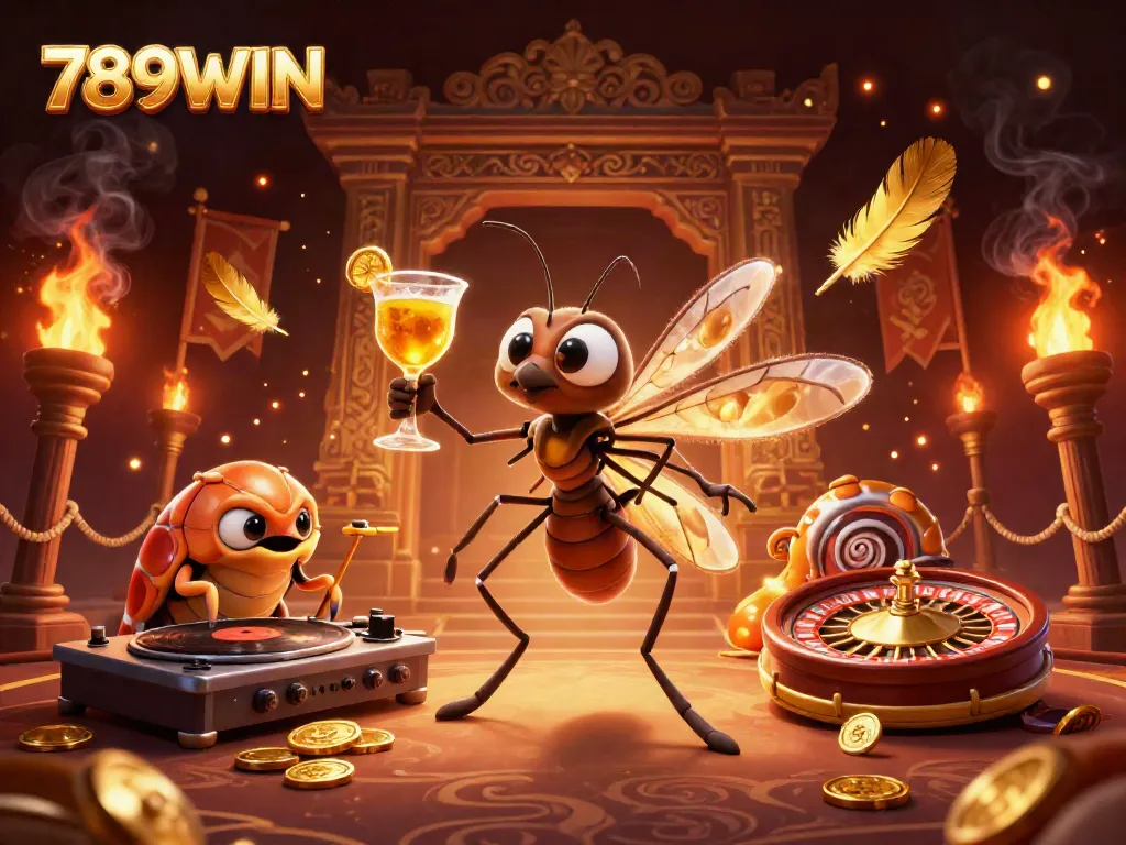 Experience vibrant gaming at 789WIN, featuring unique casino characters and thrilling elements.
