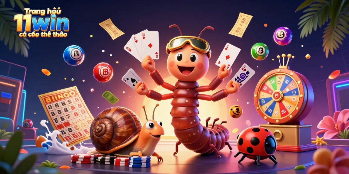Engage in Trang chủ 11win cá cược thể thao with an exciting illustration of a dynamic casino scene.