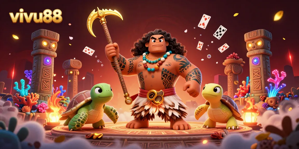 Experience thrilling cockfighting with vivu88's vibrant 3D illustration featuring action-packed scenes.