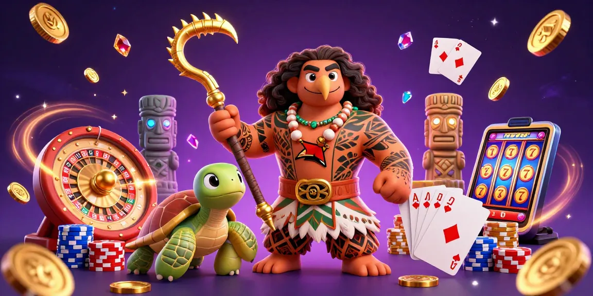 Experience the excitement of gambling with gavangtv's stunning 3D scene of a hawk and treasures.